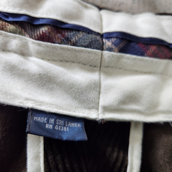 Polo Ralph Lauren Corduroy Pants Men's 34x34 Brown Cotton - Picture 5 of 12